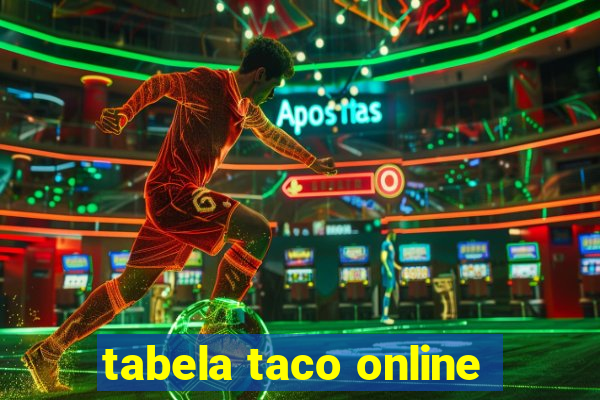 tabela taco online