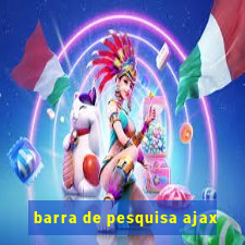 barra de pesquisa ajax