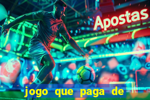 jogo que paga de verdade no pix
