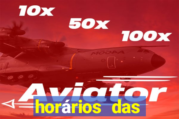 horários das plataformas de jogos