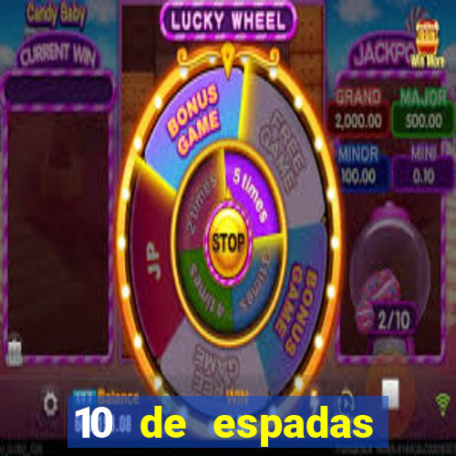 10 de espadas tarot amor