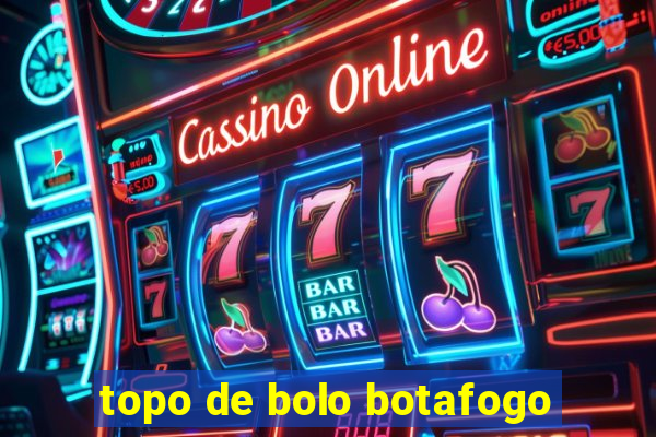 topo de bolo botafogo
