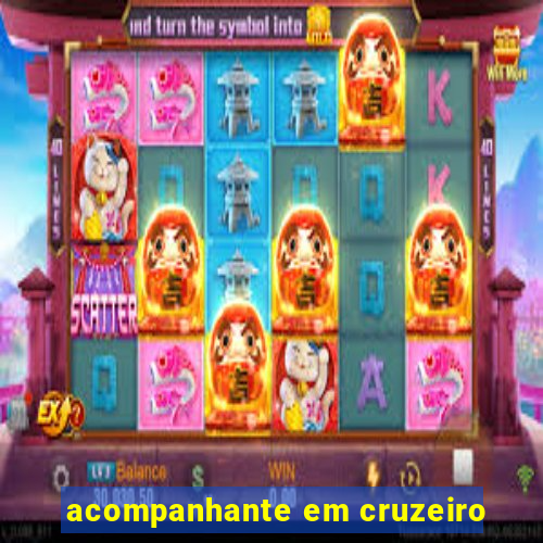 acompanhante em cruzeiro