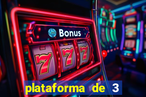 plataforma de 3 reais pg