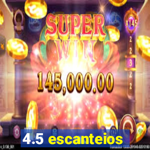 4.5 escanteios