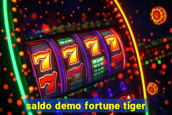 saldo demo fortune tiger