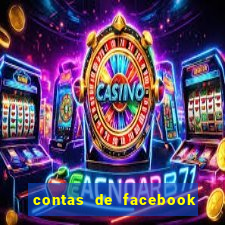contas de facebook abandonadas com senha e email