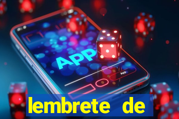 lembrete de vencimento para cliente