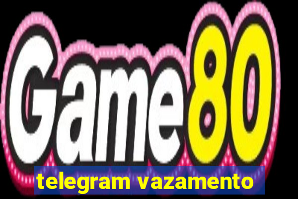 telegram vazamento