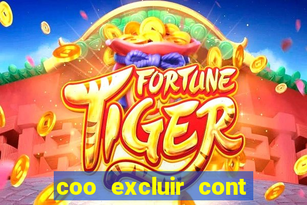 coo excluir cont f12 bet