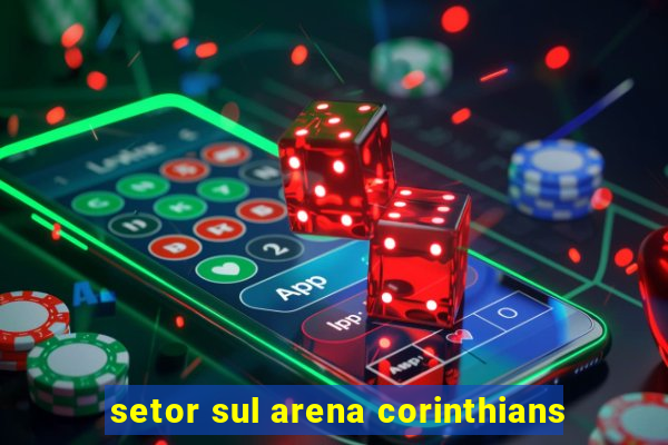 setor sul arena corinthians