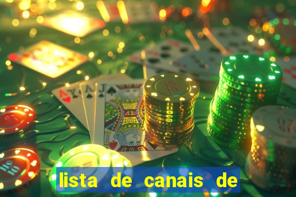 lista de canais de esporte iptv