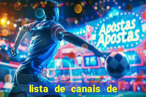 lista de canais de esporte iptv