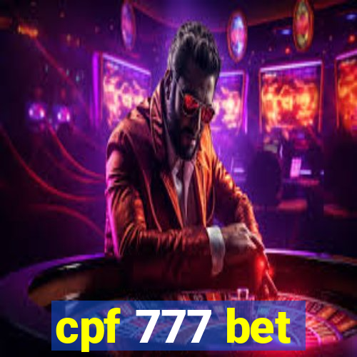 cpf 777 bet