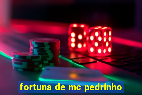 fortuna de mc pedrinho