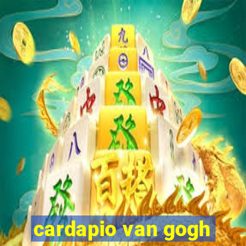 cardapio van gogh