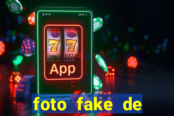 foto fake de mulher no espelho