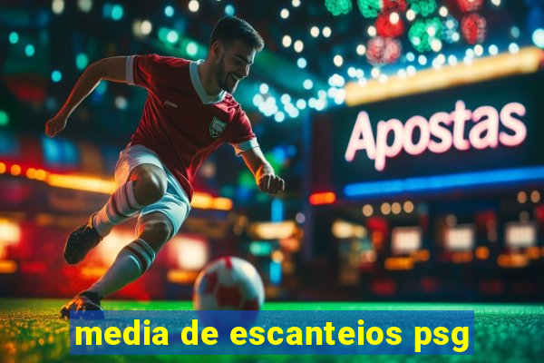 media de escanteios psg