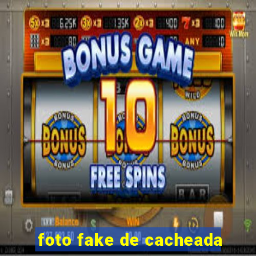 foto fake de cacheada
