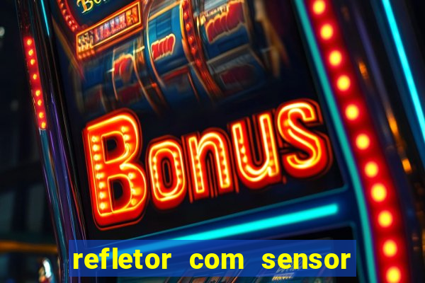 refletor com sensor noturno como instalar