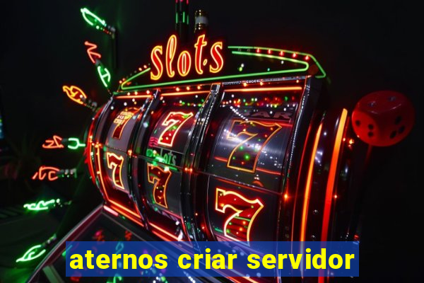 aternos criar servidor