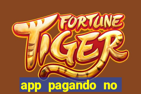 app pagando no cadastro via pix
