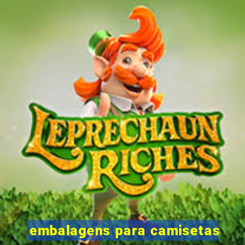 embalagens para camisetas