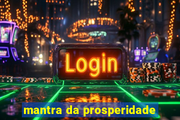 mantra da prosperidade