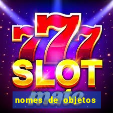 nomes de objetos de origem tupi guarani