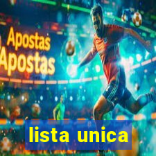 lista unica