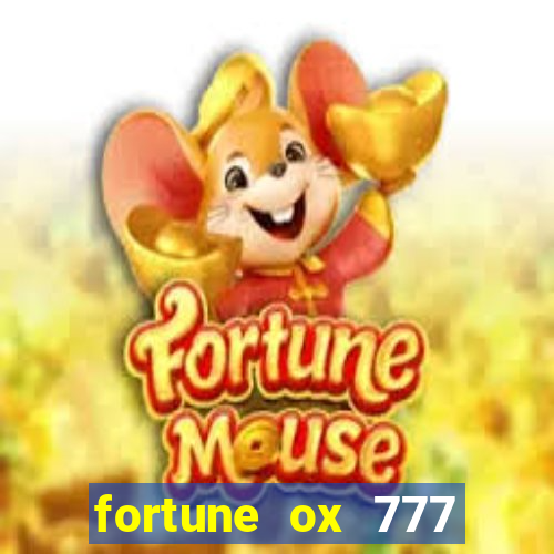 fortune ox 777 fortuna 77
