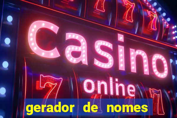 gerador de nomes de guerra