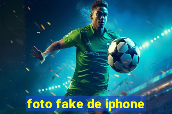 foto fake de iphone