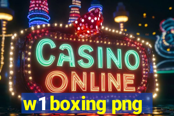 w1 boxing png