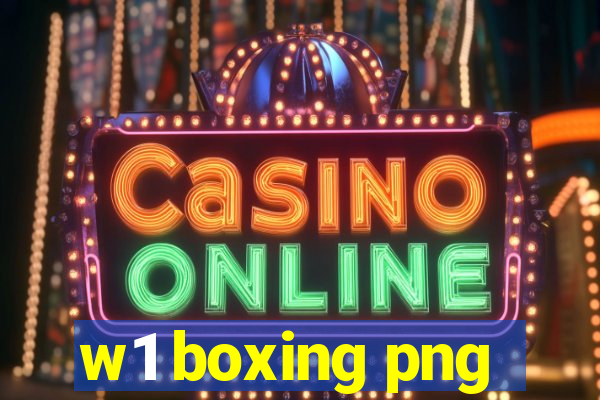 w1 boxing png