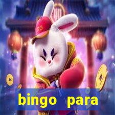 bingo para despedida de solteira para imprimir
